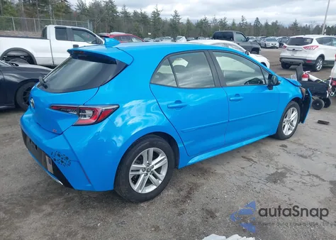 2021 Toyota Corolla Se from USA, damaged, VIN JTNB4MBE2M3110884